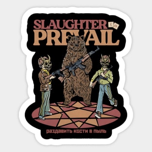 Slaughter to Prevail russian Sticker